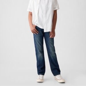 NWT Gap Big Kid '90 Original Straight Blue Medium Wash Jeans Boys Size 12